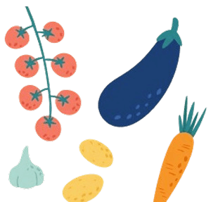 mixed vegetables graphic